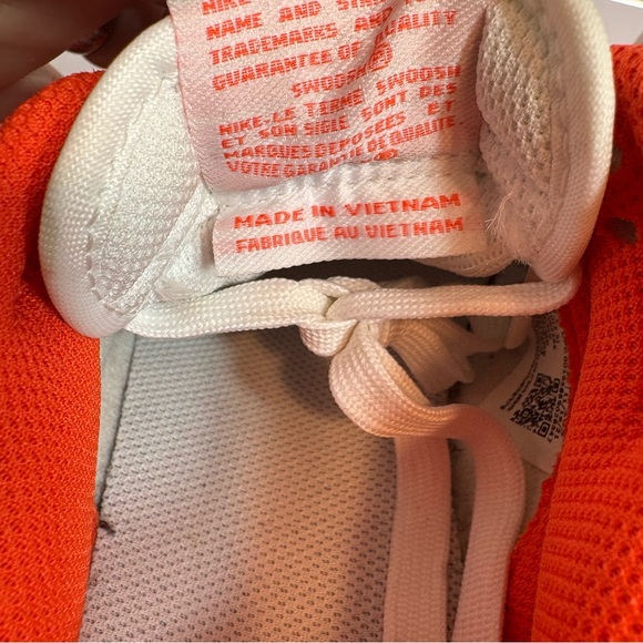 Nike Dunk Low ESS Orange Paisley White Women’s 8 / Men’s 6.5 DH4401-103 New - Picture 6 of 8